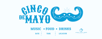 Fiesta Mustache Facebook Cover