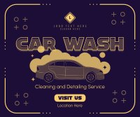 Car Cleaning and Detailing Facebook Post