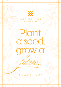 Plant a seed Poster