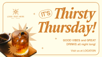 Thirsty Thursday Drinks Animation
