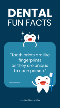 Dental Facts Facebook Story