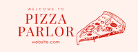 Pizza Parlor Open Facebook Cover