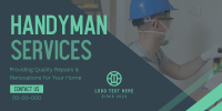 Handyman Services Twitter Post