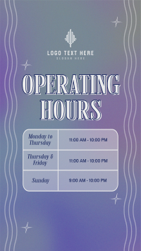 Y2K Operating Hours YouTube Short