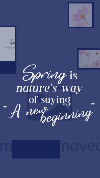 Spring Quote Instagram Reel