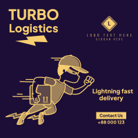 Turbo Logistics Instagram Post