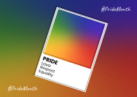 Pantone Pride Postcard