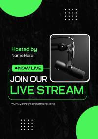 Joining Livestream Flyer