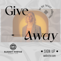 Elegant Fashion Giveaway Instagram Post Image Preview