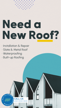 Building Roof Services Instagram Story