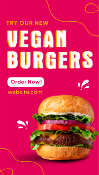 Vegan Burger Buns  Facebook Story