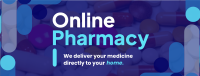 Minimalist Curves Online Pharmacy Facebook Cover Image Preview