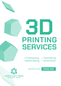 3d Printing Business Poster