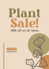 Plant Shop Poster example 1