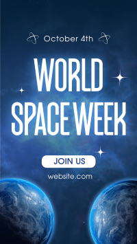 World Space Week Instagram Story