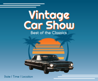 Vintage Car Show Facebook Post