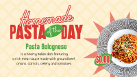 Pasta of the Day Video Design