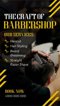 Grooming Barbershop Facebook Story
