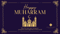 Decorative Islamic New Year Animation