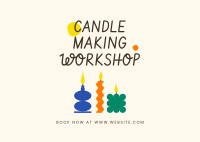 Candle Workshop Postcard