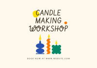 Candle Workshop Postcard Image Preview