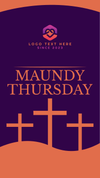 Maundy Thursday Holy Thursday Instagram Story