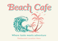 Surfside Coffee Bar Postcard