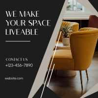 Liveable Space Instagram Post Design