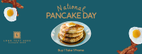 Breakfast Pancake Facebook Cover Image Preview