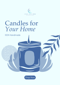 Boho Candle Collection Poster