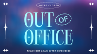 Minimalist Closed Office Animation