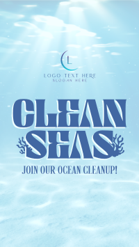 Clean Seas For Tomorrow Instagram Story