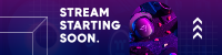 Stream Coming Soon Twitch Banner Image Preview