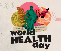 World Health Day Collage Facebook Post