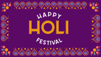 Holi Fest Facebook Event Cover