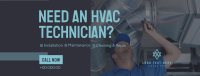 HVAC Technician Facebook Cover