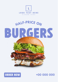 Best Deal Burgers Flyer