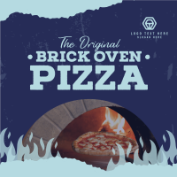 Brick Oven Pizza Instagram Post