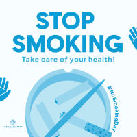 Smoking Habit Prevention Instagram Post