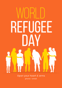 Family Refugees Poster