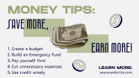 Savings Finance Tips Animation