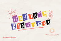 It's Giving Kindness Pinterest Cover Image Preview