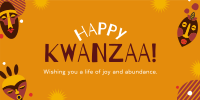 Kwanzaa Mask Twitter Post