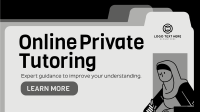 Minimalist Online Tutor Animation