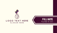 Waving Pride Flag  Business Card