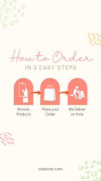 Easy Order Guide Facebook Story