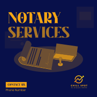 Notary Paper Instagram Post