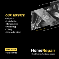 Repair Service Instagram Post