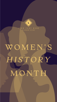 Celebrate Women's History Instagram Story