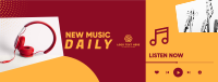 New Music Daily Facebook Cover Design